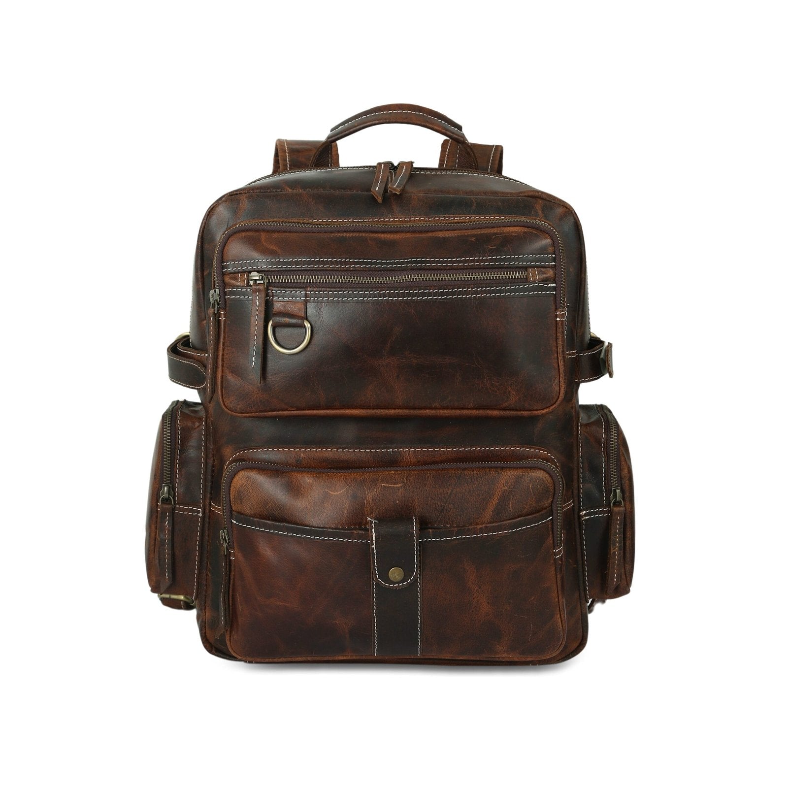 Buff Leather Backpack